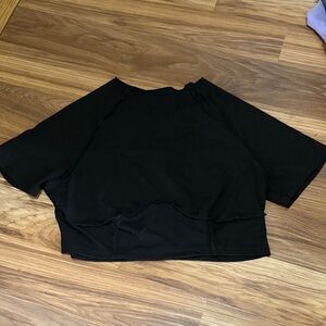 SHEIN Black Women's Crop Top